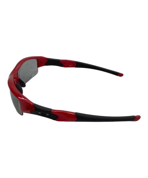 OAKLEY（オークリー）OAKLEY (オークリー) サングラス 	FLAK JACKET レッド×ブラックの古着・服飾アイテム