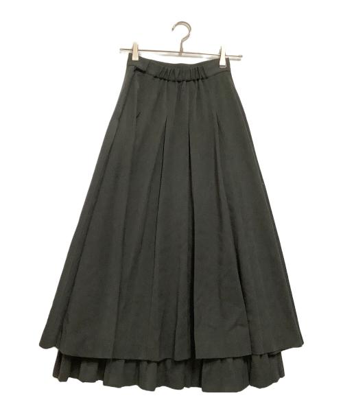 Ameri（アメリ）Ameri (アメリ) ロングプリーツスカート PLEATS LAYERED PLEATS SKIRT グレー サイズ:Sの古着・服飾アイテム