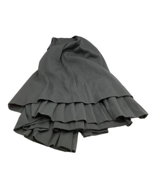 Ameri（アメリ）Ameri (アメリ) ロングプリーツスカート PLEATS LAYERED PLEATS SKIRT グレー サイズ:Sの古着・服飾アイテム