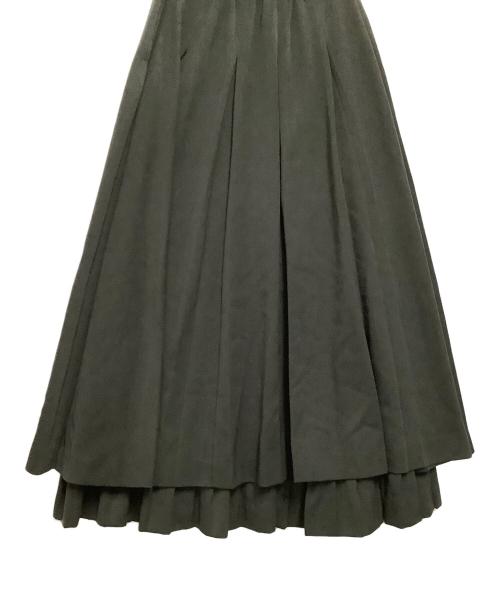 Ameri（アメリ）Ameri (アメリ) ロングプリーツスカート PLEATS LAYERED PLEATS SKIRT グレー サイズ:Sの古着・服飾アイテム