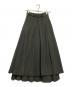 Ameri (アメリ) ロングプリーツスカート PLEATS LAYERED PLEATS SKIRT グレー サイズ:S：8000円