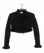 GANNIガニー）の古着「ニット Soft Wool Bolero」｜ブラック