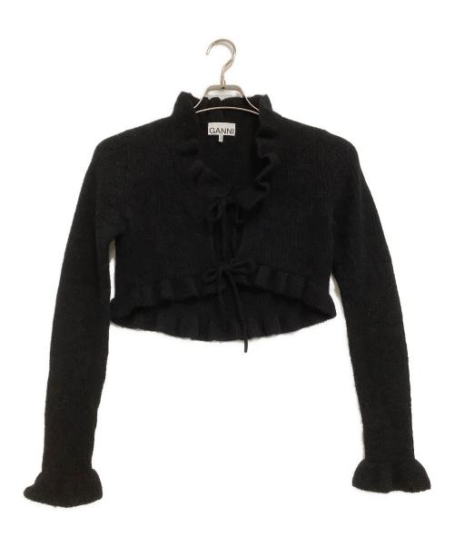 GANNI（ガニー）GANNI (ガニー) ニット Soft Wool Bolero ブラック サイズ:Sの古着・服飾アイテム