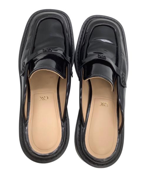 CHARLES & KEITH（チャールズアンドキース）CHARLES & KEITH (チャールズ＆キース) ローファーミュール ブラック サイズ:38の古着・服飾アイテム