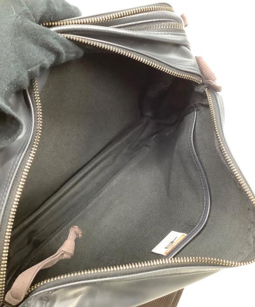 LUGGAGE LABEL（ラゲッジ レーベル）LUGGAGE LABEL (ラゲッジ レーベル) ショルダーバッグ LINER 赤バッテン グレーの古着・服飾アイテム