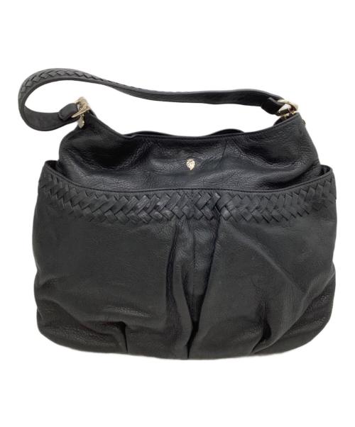 HELEN KAMINSKI（ヘレンカミンスキー）HELEN KAMINSKI (ヘレンカミンスキー) ワンショルダーバッグ ブラックの古着・服飾アイテム