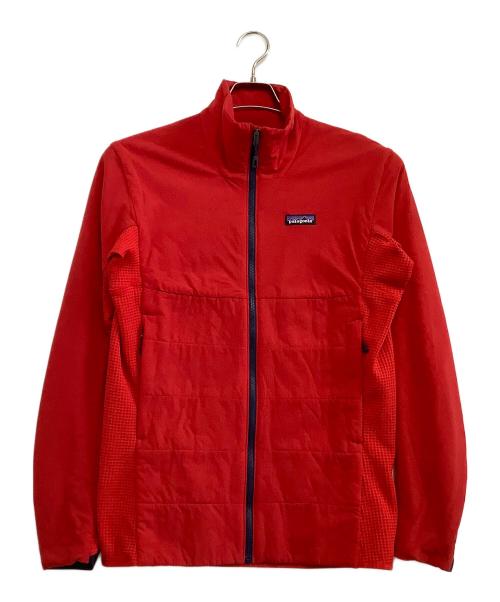 Patagonia（パタゴニア）Patagonia (パタゴニア) ジップジャケット ナノエアライトハイブリッドジャケット ブラック サイズ:Mの古着・服飾アイテム