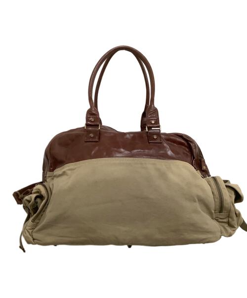 Felisi（フェリージ）Felisi (フェリージ) 2WAYボストンバッグ カーキの古着・服飾アイテム