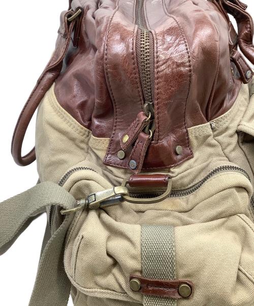 Felisi（フェリージ）Felisi (フェリージ) 2WAYボストンバッグ カーキの古着・服飾アイテム