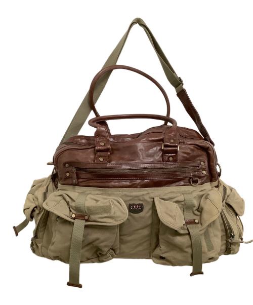 Felisi（フェリージ）Felisi (フェリージ) 2WAYボストンバッグ カーキの古着・服飾アイテム