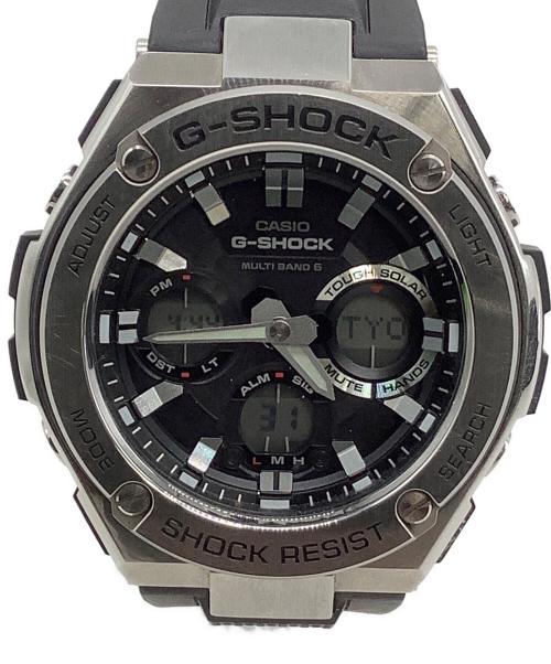 CASIO（カシオ）CASIO (カシオ) リストウォッチ G-SHOCK ブラック×シルバーの古着・服飾アイテム