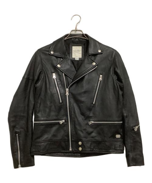 THE CRIMIE（ザ クライミー）THE CRIMIE (ザ クライミー) ダブルライダースジャケット ブラック サイズ:Sの古着・服飾アイテム