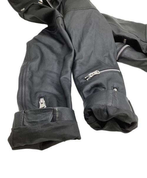 THE CRIMIE（ザ クライミー）THE CRIMIE (ザ クライミー) ダブルライダースジャケット ブラック サイズ:Sの古着・服飾アイテム