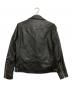 THE CRIMIE (ザ クライミー) ダブルライダースジャケット ブラック サイズ:S：27000円