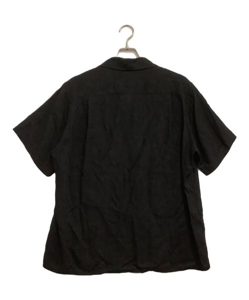 WACKO MARIA（ワコマリア）WACKO MARIA (ワコマリア) オープンカラーシャツ THE GUILTY PARTIES・JEAN-MICHEL BSQUIAT ブラック サイズ:Sの古着・服飾アイテム