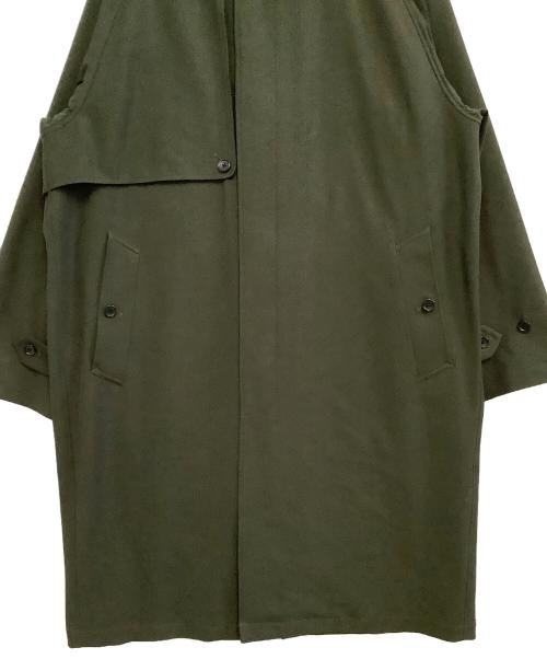 RAINMAKER（レインメーカー）RAINMAKER (レインメーカー) DETACHABLE COLLARCOAT グリーン サイズ:freeの古着・服飾アイテム