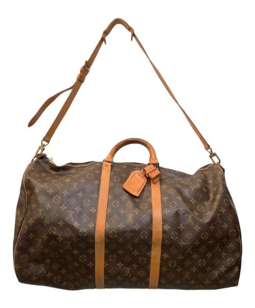 LOUIS VUITTON（ルイ ヴィトン）LOUIS VUITTON (ルイ ヴィトン) ボストンバッグ モノグラム キーポル・バンドリエール60 ブラウンの古着・服飾アイテム