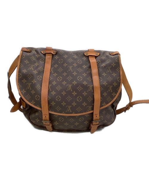 LOUIS VUITTON（ルイ ヴィトン）LOUIS VUITTON (ルイ ヴィトン) ショルダーバッグ モノグラム ソミュール43 ブラウンの古着・服飾アイテム