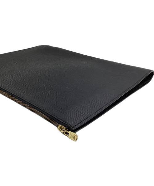 LOUIS VUITTON（ルイ ヴィトン）LOUIS VUITTON (ルイ ヴィトン) クラッチバッグ エピ ポシェット・ジュールGM ブラックの古着・服飾アイテム