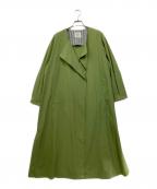 ear PAPILLONNERイアパピヨネ）の古着「スプリングコート」｜グリーン