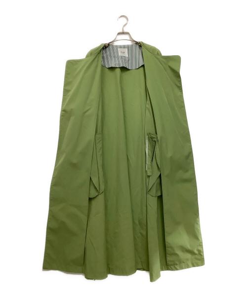 ear PAPILLONNER（イアパピヨネ）ear PAPILLONNER (イアパピヨネ) スプリングコート グリーン サイズ:freeの古着・服飾アイテム