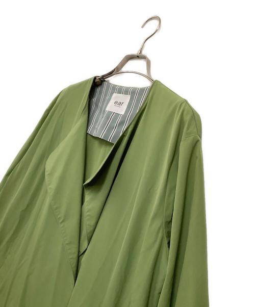 ear PAPILLONNER（イアパピヨネ）ear PAPILLONNER (イアパピヨネ) スプリングコート グリーン サイズ:freeの古着・服飾アイテム