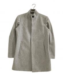 theory（セオリー）の古着「スタンドカラーコート」｜グレー