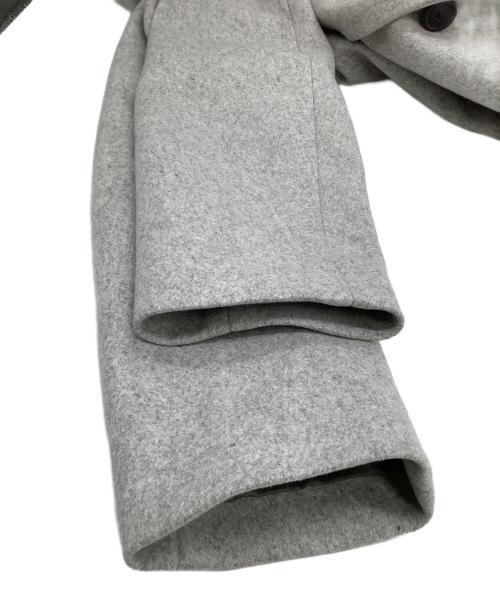 theory（セオリー）theory (セオリー) スタンドカラーコート グレー サイズ:XSの古着・服飾アイテム