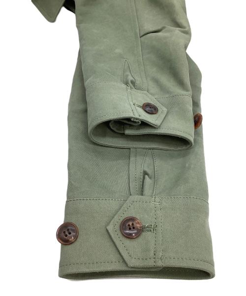 AURALEE（オーラリー）AURALEE (オーラリー) Ron Herman (ロンハーマン) 別注フーデッドコート グリーンの古着・服飾アイテム