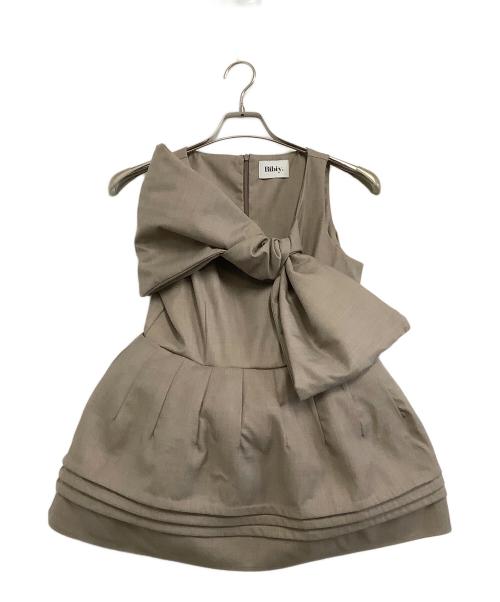 Bibiy.（ビビィ）Bibiy. (ビビィ) ノースリーブカットソー ベージュ サイズ:freeの古着・服飾アイテム
