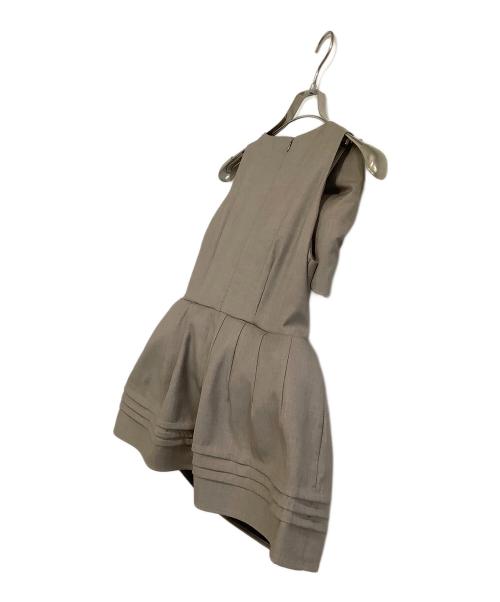 Bibiy.（ビビィ）Bibiy. (ビビィ) ノースリーブカットソー ベージュ サイズ:freeの古着・服飾アイテム