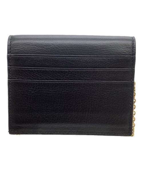 J&M DAVIDSON（ジェイ＆エム デヴィッドソン）J&M DAVIDSON (ジェイ＆エム デヴィッドソン) コンパクトチェーンウォレット ブラックの古着・服飾アイテム