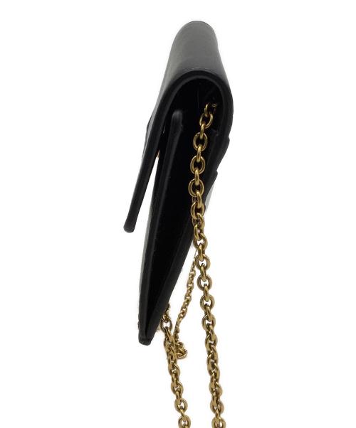 J&M DAVIDSON（ジェイ＆エム デヴィッドソン）J&M DAVIDSON (ジェイ＆エム デヴィッドソン) コンパクトチェーンウォレット ブラックの古着・服飾アイテム