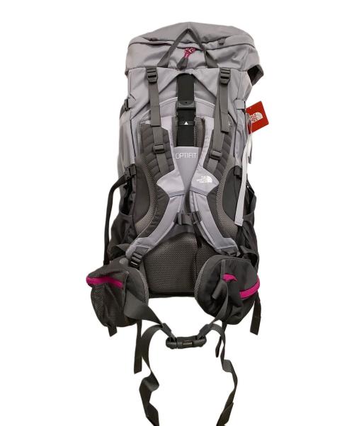THE NORTH FACE（ザ ノース フェイス）THE NORTH FACE (ザ ノース フェイス) バックパック  Terra 55 グレー×ピンクの古着・服飾アイテム