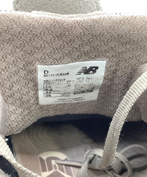 NEW BALANCE（ニューバランス）NEW BALANCE (ニューバランス) nonnative (ノンネイティブ) ローカットスニーカー FRESH FOAM HIERRO ベージュ サイズ:28の古着・服飾アイテム