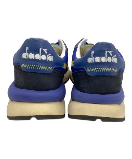 DIADORA HERITAGE（ディアドラ ヘリテージ）DIADORA HERITAGE (ディアドラ ヘリテージ) ローカットスニーカー Mercury Elite ブルー×イエロー サイズ:27.5の古着・服飾アイテム