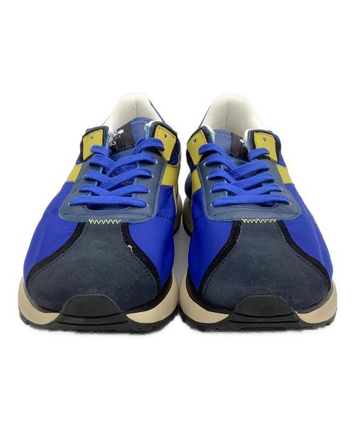 DIADORA HERITAGE（ディアドラ ヘリテージ）DIADORA HERITAGE (ディアドラ ヘリテージ) ローカットスニーカー Mercury Elite ブルー×イエロー サイズ:27.5の古着・服飾アイテム