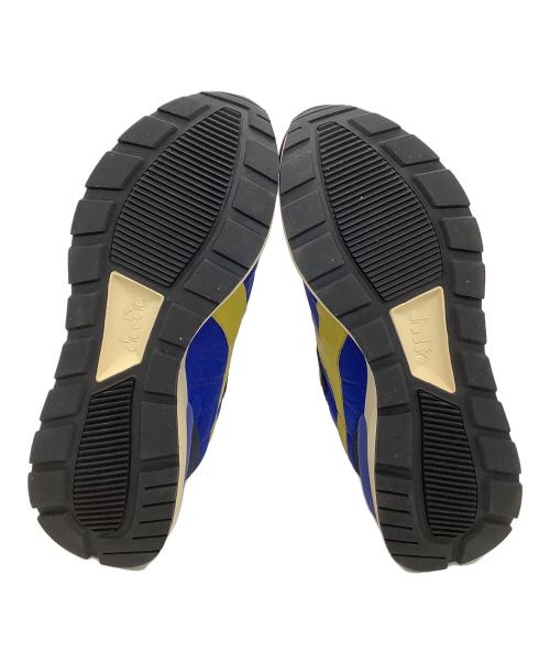 DIADORA HERITAGE（ディアドラ ヘリテージ）DIADORA HERITAGE (ディアドラ ヘリテージ) ローカットスニーカー Mercury Elite ブルー×イエロー サイズ:27.5の古着・服飾アイテム