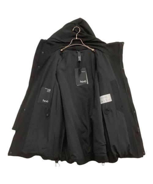 HEVO（イーヴォ）HEVO (イーヴォ) フーデッドジャケット ブラック サイズ:50の古着・服飾アイテム