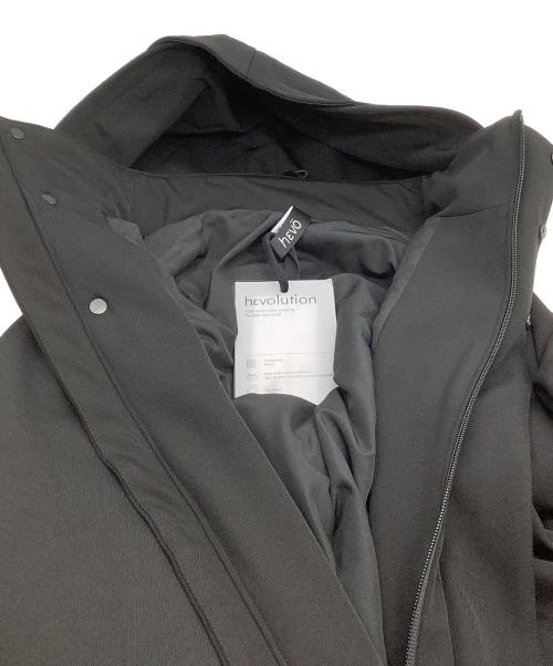 HEVO（イーヴォ）HEVO (イーヴォ) フーデッドジャケット ブラック サイズ:50の古着・服飾アイテム