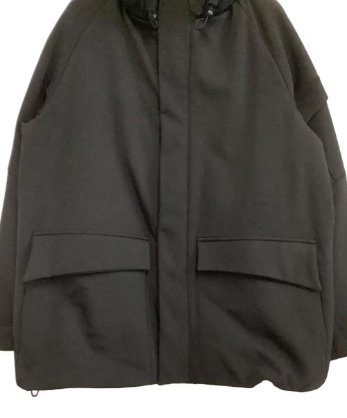 HEVO（イーヴォ）HEVO (イーヴォ) フーデッドジャケット ブラック サイズ:50の古着・服飾アイテム