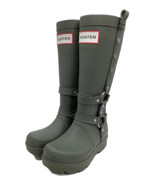 HUNTER（ハンター）HUNTER (ハンター) ADSB レインブーツ グリーン サイズ:EU38の古着・服飾アイテム