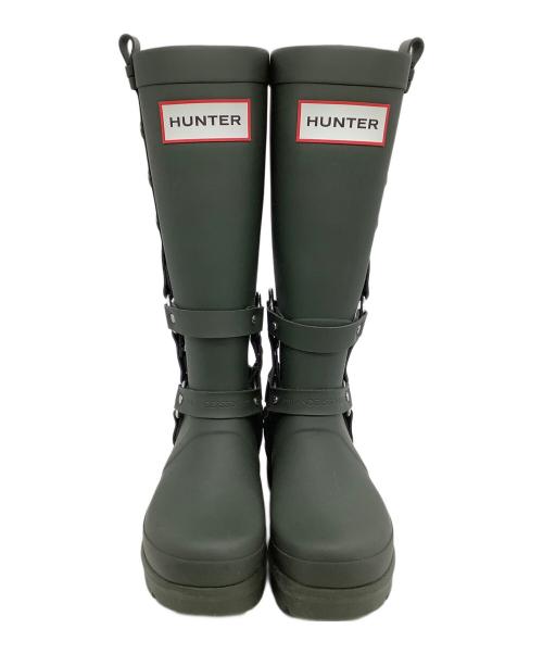 HUNTER（ハンター）HUNTER (ハンター) ADSB レインブーツ グリーン サイズ:EU38の古着・服飾アイテム