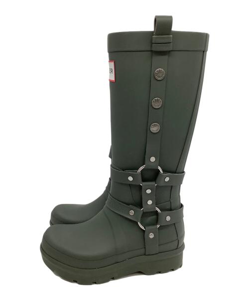 HUNTER（ハンター）HUNTER (ハンター) ADSB レインブーツ グリーン サイズ:EU38の古着・服飾アイテム