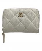 CHANELシャネル）の古着「コインケース」｜ホワイト