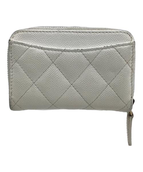 CHANEL（シャネル）CHANEL (シャネル) コインケース ホワイトの古着・服飾アイテム