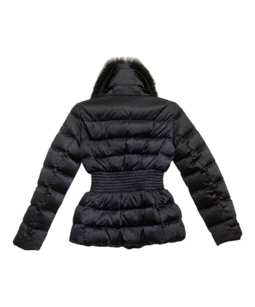 PRADA（プラダ）PRADA (プラダ) ファーウェストシェイプダウンジャケット ネイビー サイズ:38の古着・服飾アイテム