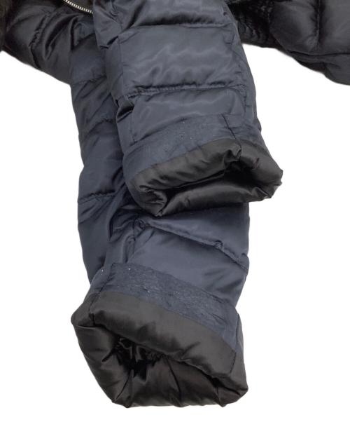 PRADA（プラダ）PRADA (プラダ) ファーウェストシェイプダウンジャケット ネイビー サイズ:38の古着・服飾アイテム