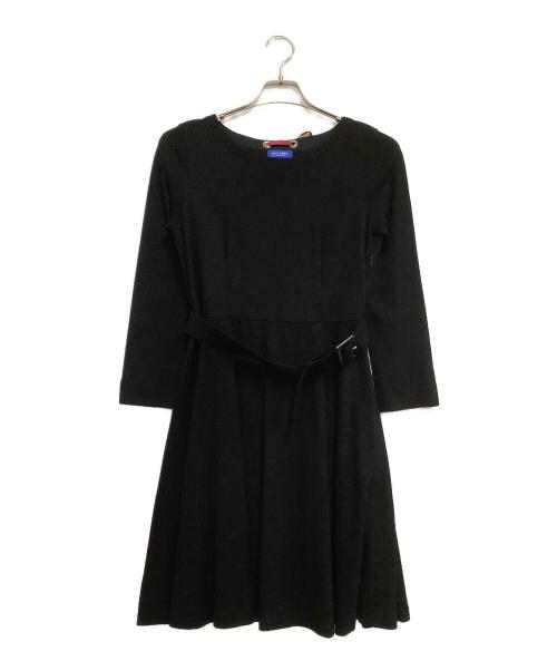 BLUE LABEL CRESTBRIDGE（ブルーレーベルクレストブリッジ）BLUE LABEL CRESTBRIDGE (ブルーレーベルクレストブリッジ) ワンピース ブラック サイズ:38の古着・服飾アイテム