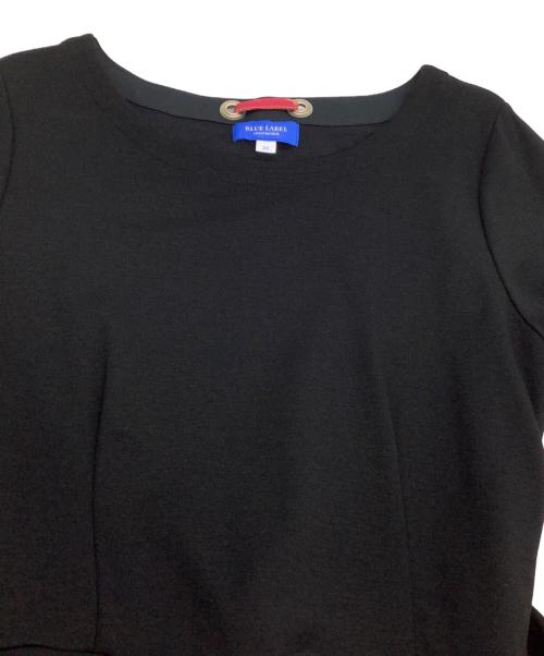 BLUE LABEL CRESTBRIDGE（ブルーレーベルクレストブリッジ）BLUE LABEL CRESTBRIDGE (ブルーレーベルクレストブリッジ) ワンピース ブラック サイズ:38の古着・服飾アイテム